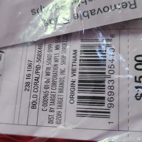 Wild Fable hot pink XS universal bath suit top - Picture 2 of 2